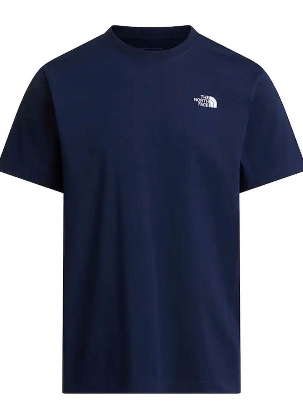 The North Face Men's Navy Short-Sleeve Logo Tee